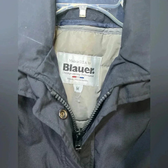 Blauer Gore Tex Cruiser Uniform Coat Jacket Black Work Wear Durable Winter - Picture 3 of 13